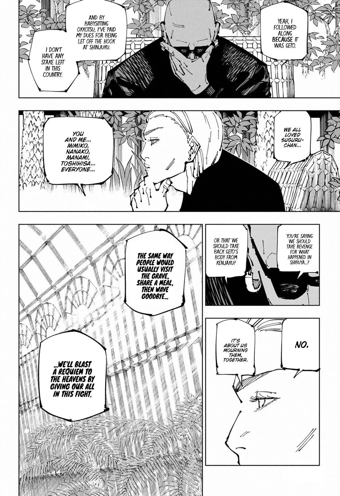 Jujutsu Kaisen Chapter 255 image 04